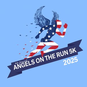 Angels on the Run 5K Logo