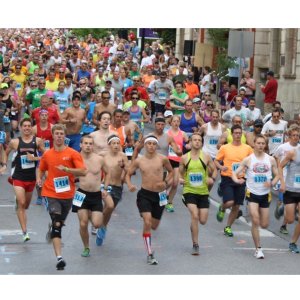 Angie Gioiosa Memorial 4th of July Race Logo