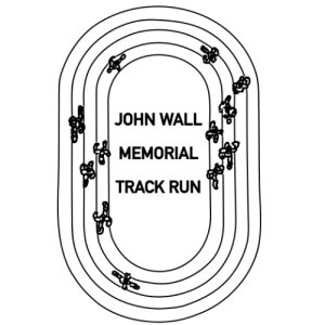 Annapolis Striders John Wall Memorial One Mile Track Run Logo