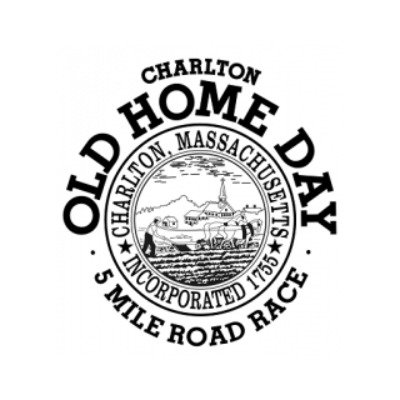 Annual Charlton Old Home Day 5-Mile Road Race Logo