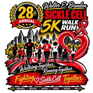 Annual Walter E. Brandon Sickle Cell 5K Walk/Fun Run Fundraiser Logo