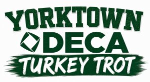 Annual Yorktown DECA Turkey Trot 2026 Logo