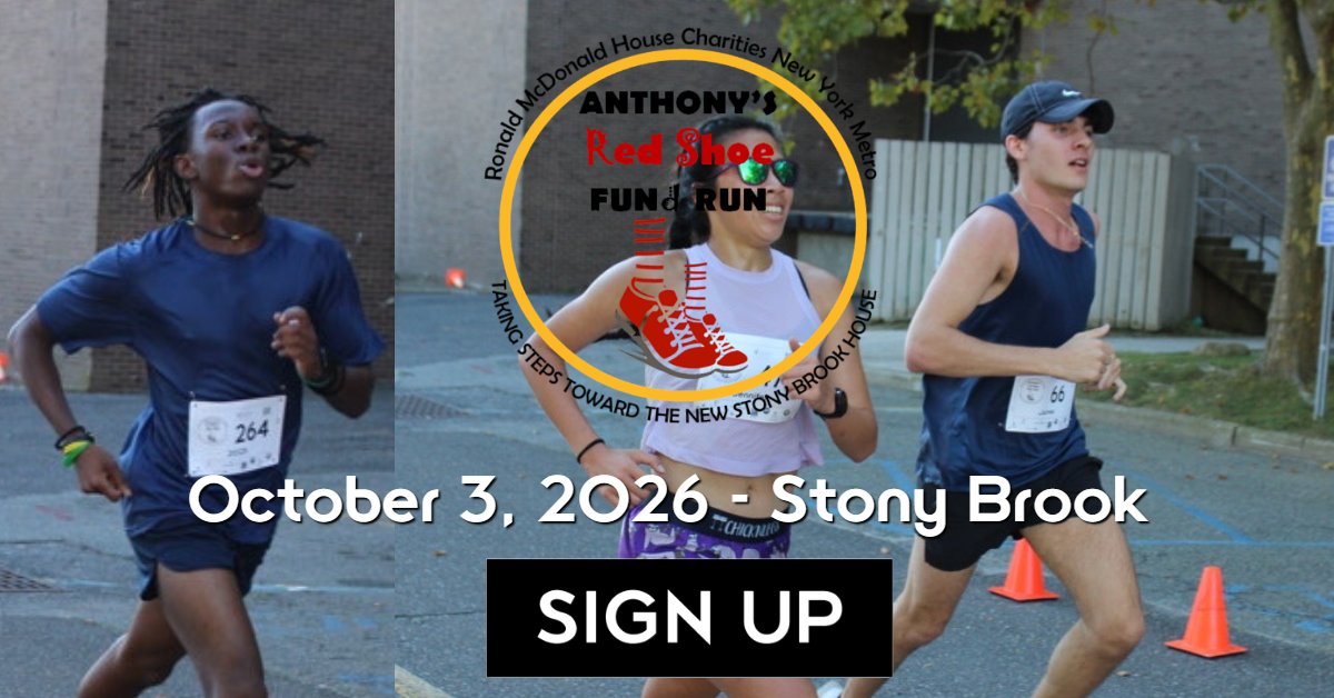 Anthony's Red Shoe FUNd Run 5K 2026 Logo