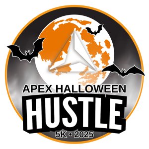Apex- Halloween Hustle 5k Logo