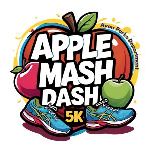 Apple Mash Dash Cider 5k Run/Walk Logo