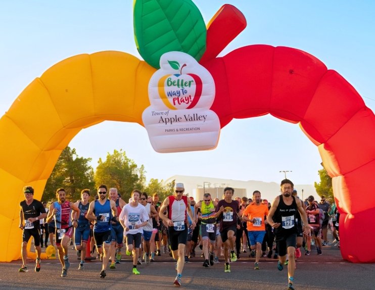 Apple Valley Desert Rock and Road Half Marathon 2027 Logo
