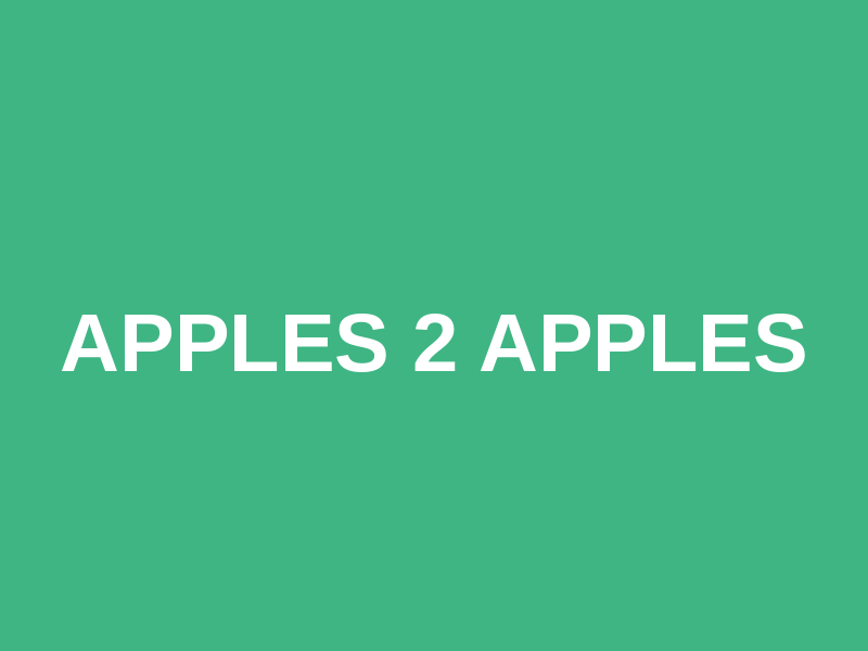 Apples 2 Apples Logo