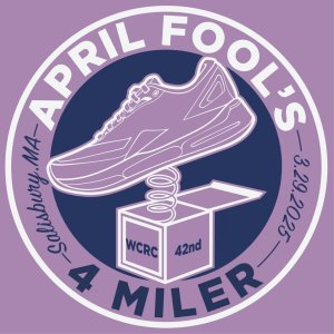 April Fools 4 Miler - Winners Circle Running Club Logo