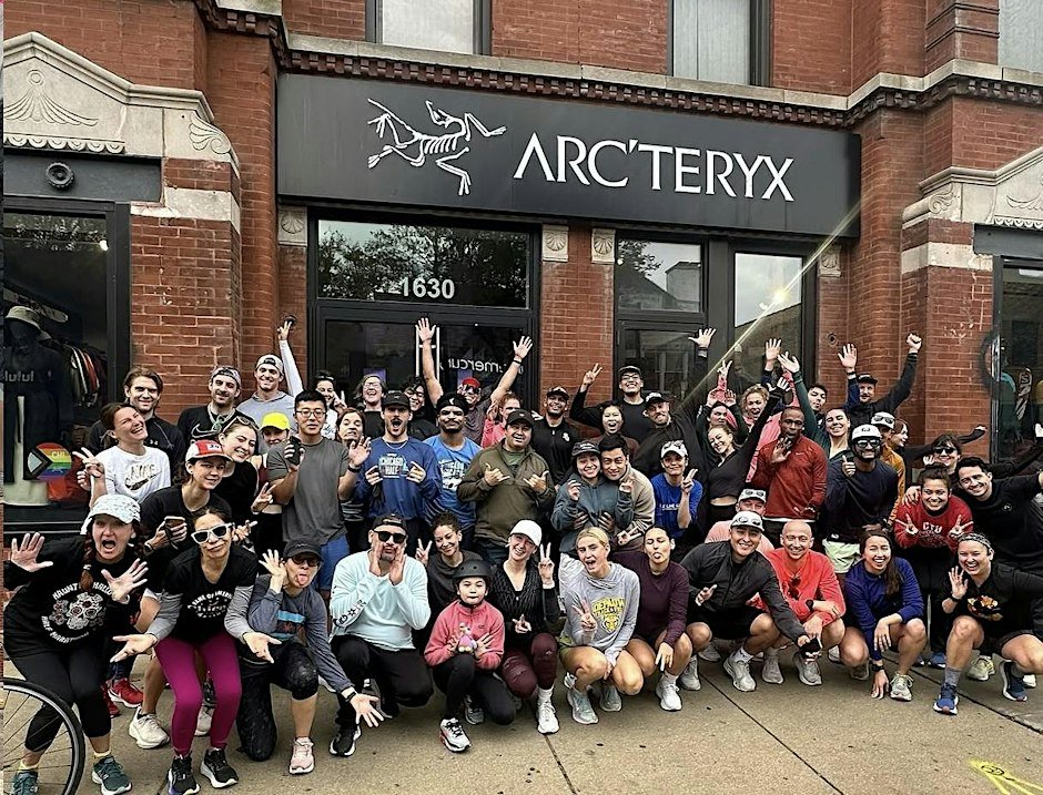 Arc'teryx Twin Cities Marathon Shakeout Run Logo