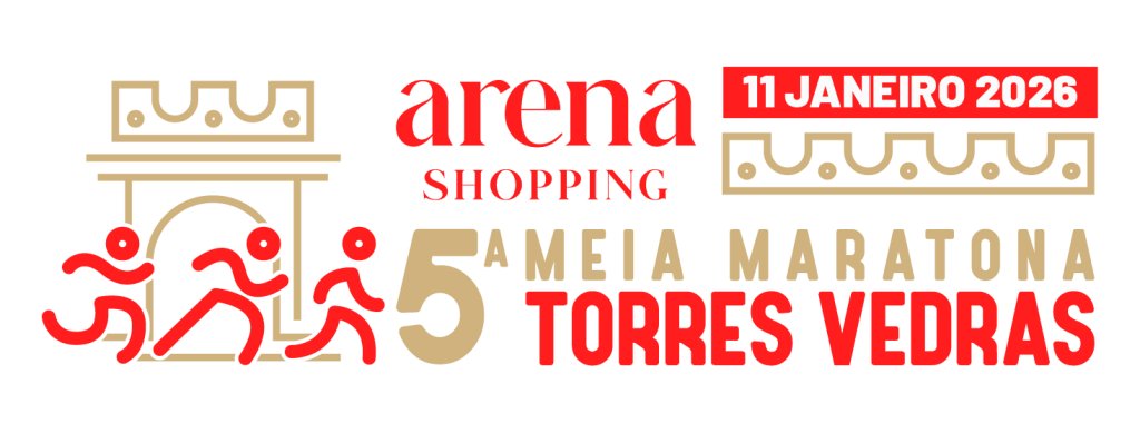 Arena Shopping Torres Vedras Half Marathon Logo