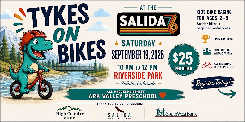 Ark Valley PreSchool Tykes on Bikes
