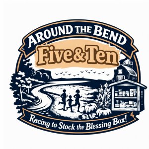 Around the Bend Five & Ten Logo