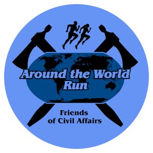 Around the World Run Logo