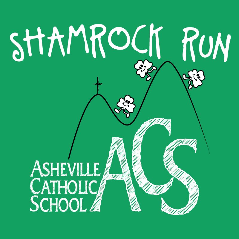 Asheville Catholic School's 19th Annual Shamrock 5K/Fun Run