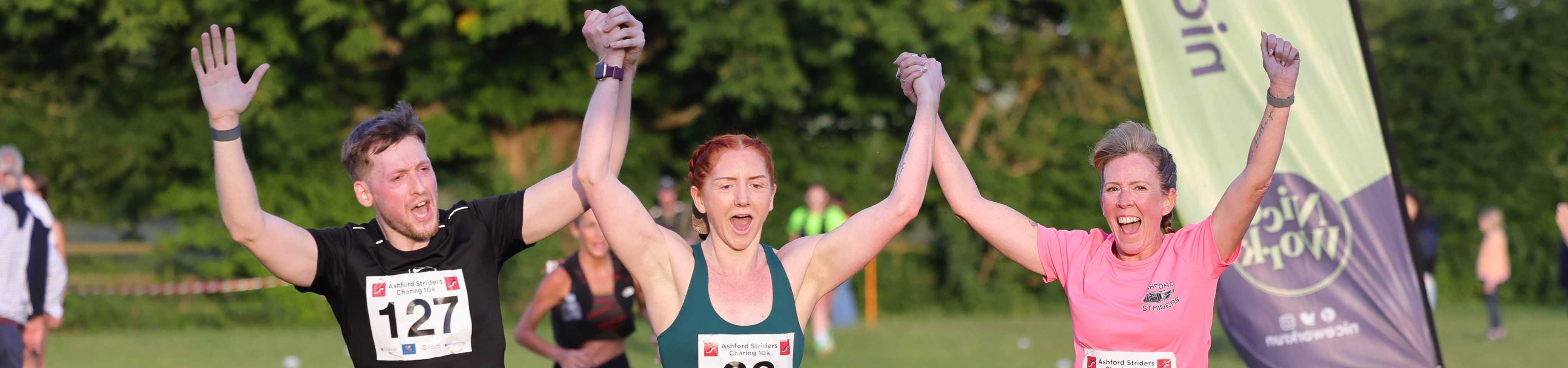 Ashford Striders Charing 10k Logo