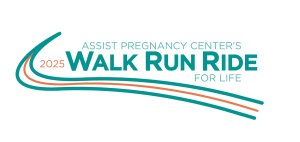Assist Pregnancy Center's Walk Run Ride for Life Logo