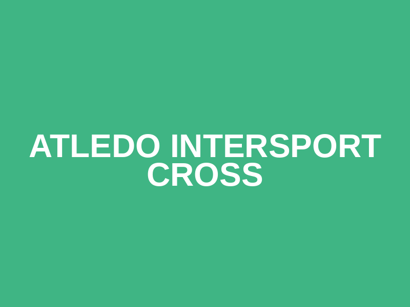 Atledo Intersport Cross Logo