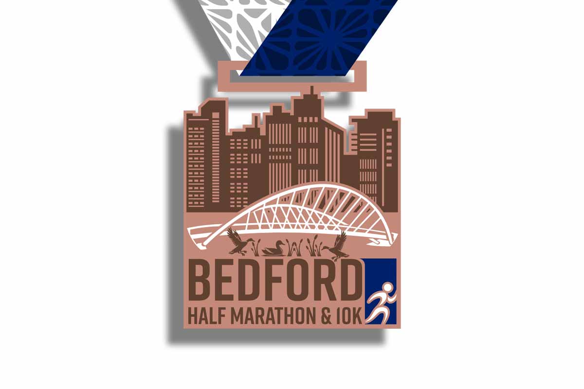ATW Bedford Half Marathon & 10k Logo