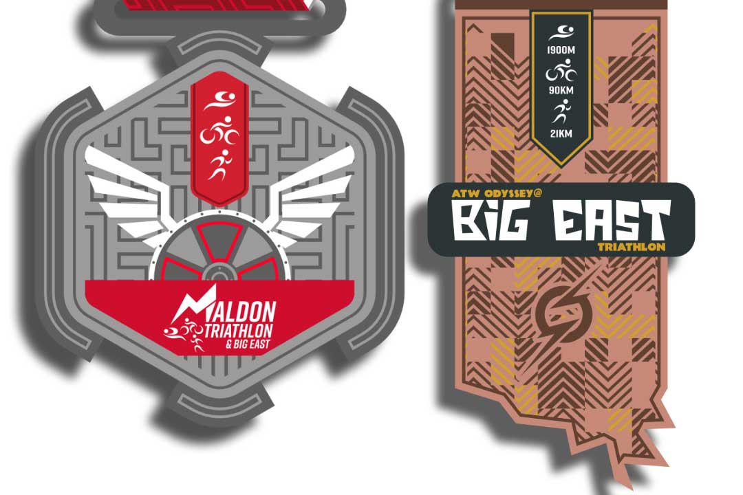 ATW Big East & Maldon Triathlon Logo