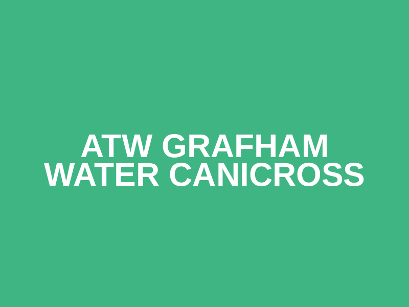 ATW Grafham Water Canicross  Logo