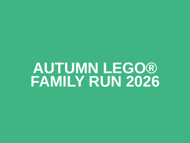 Autumn LEGO® Family Run 2026 Logo