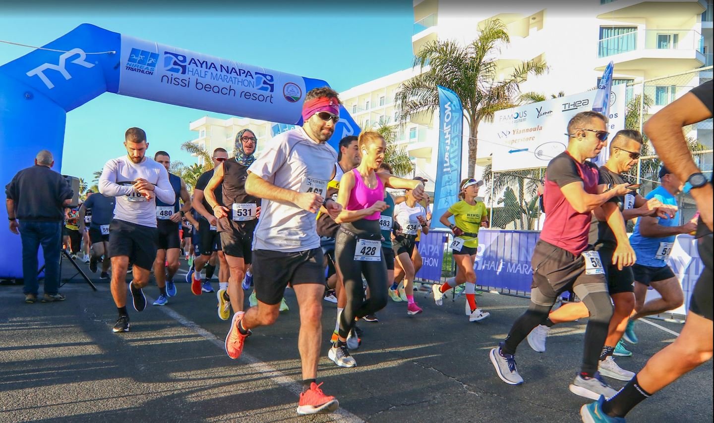 Ayia Napa Half Marathon Logo