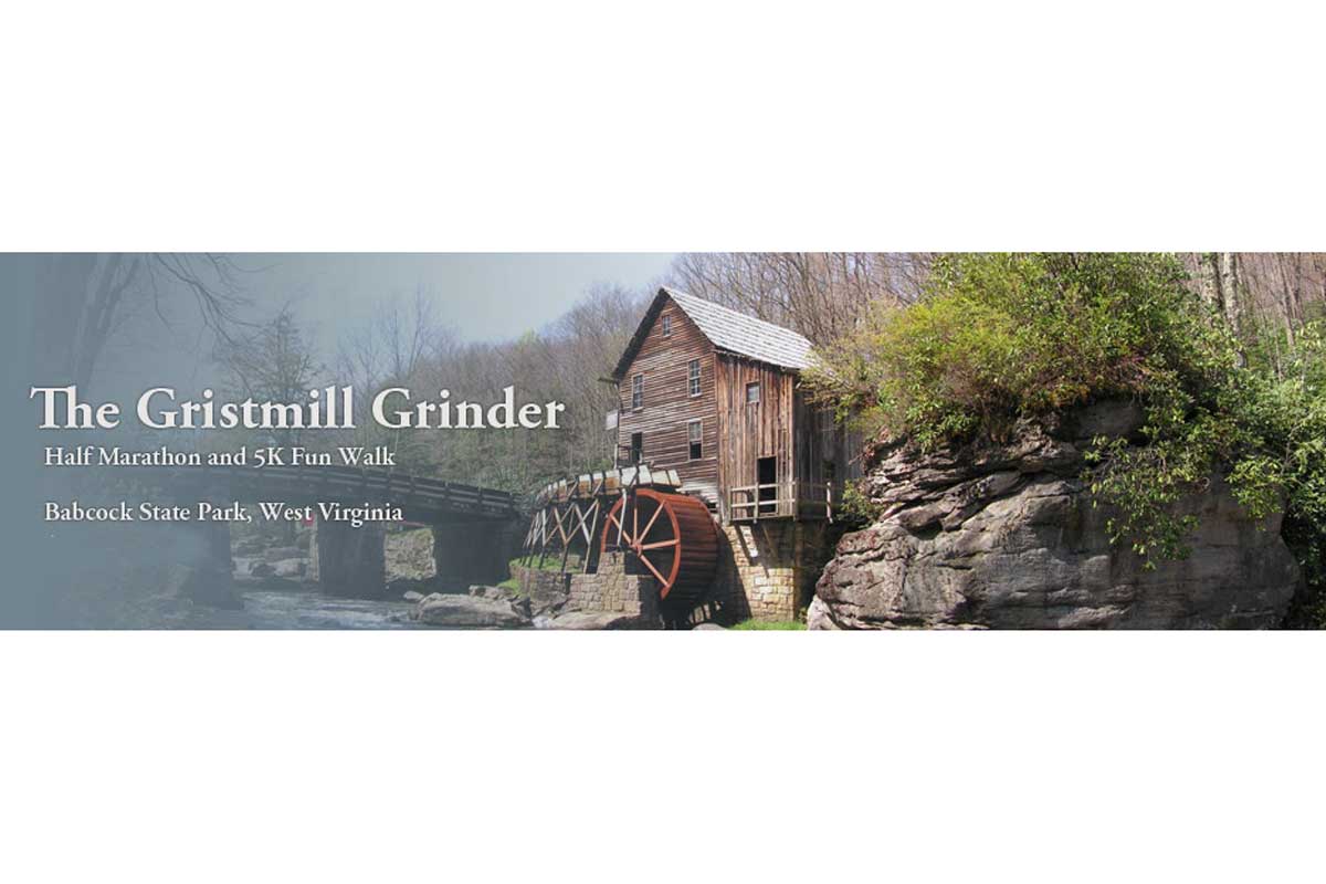 Babcock Gristmill Grinder Trail Logo