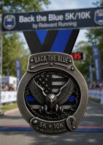 Back The Blue "Live Virtual" 5k/10k