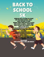 Back to school trot Logo