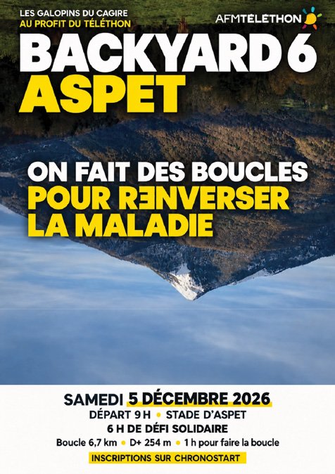 BACKYARD DU TÉLÉTHON Logo