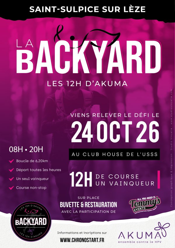 Backyard les 12h d'Akuma Logo