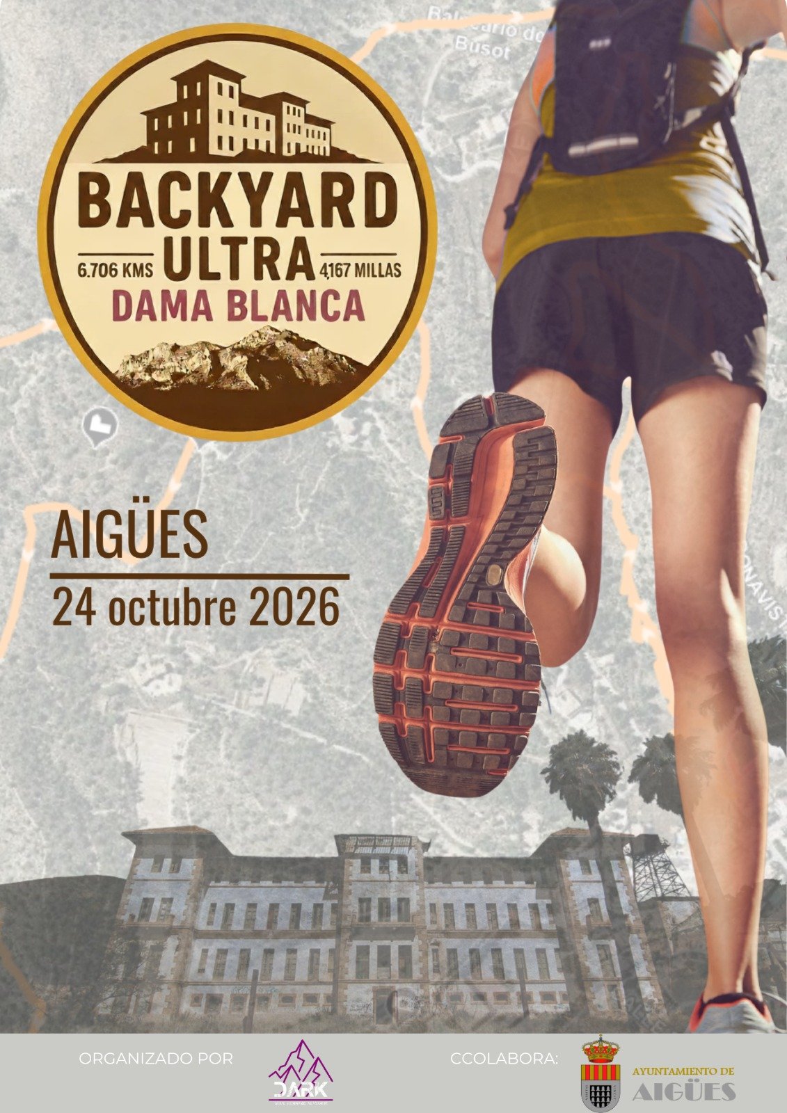 BACKYARD ULTRA DAMA BLANCA Logo