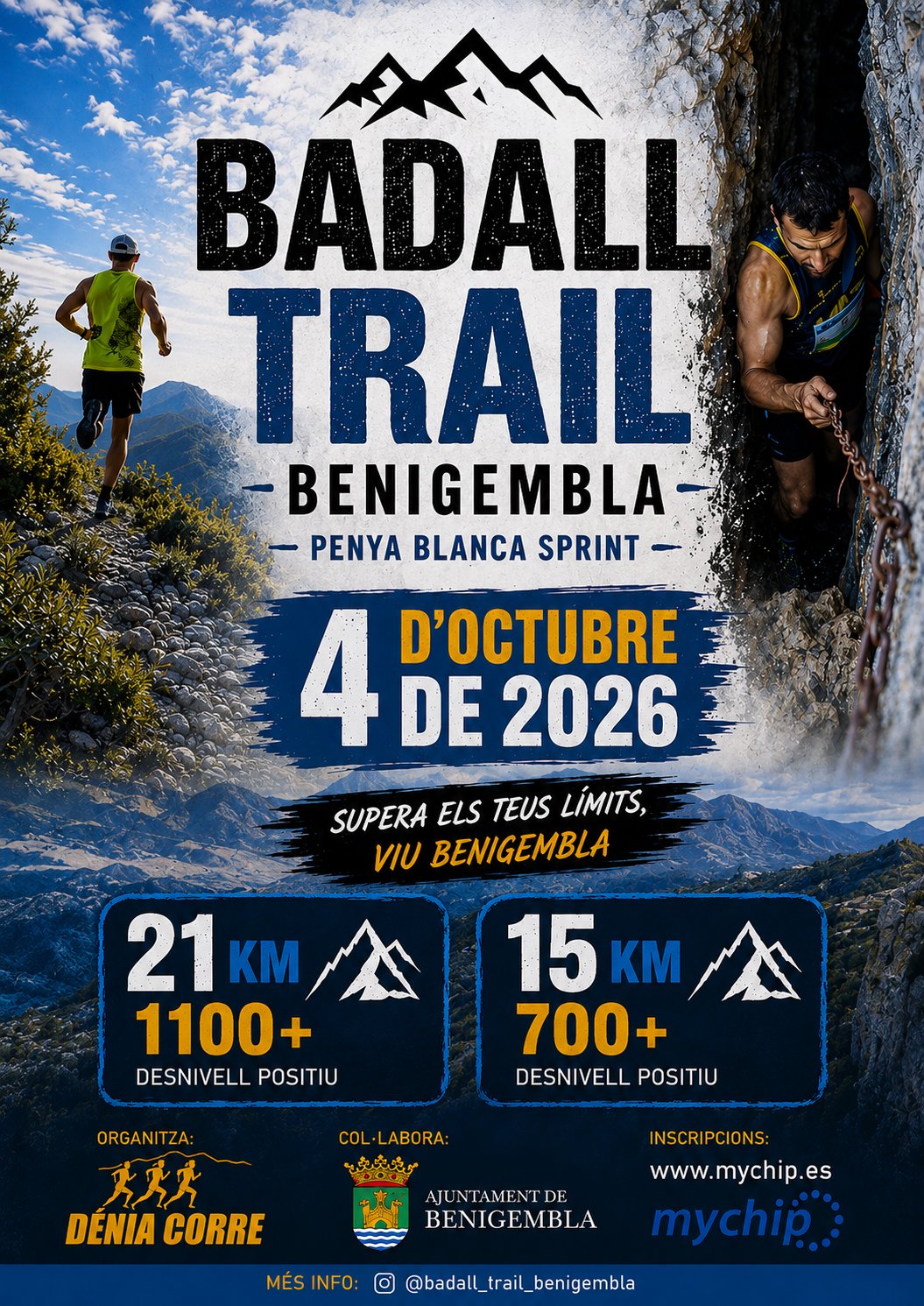Badall trail, Benigembla, 9e. Circuit Trail Marina 26/27 Logo
