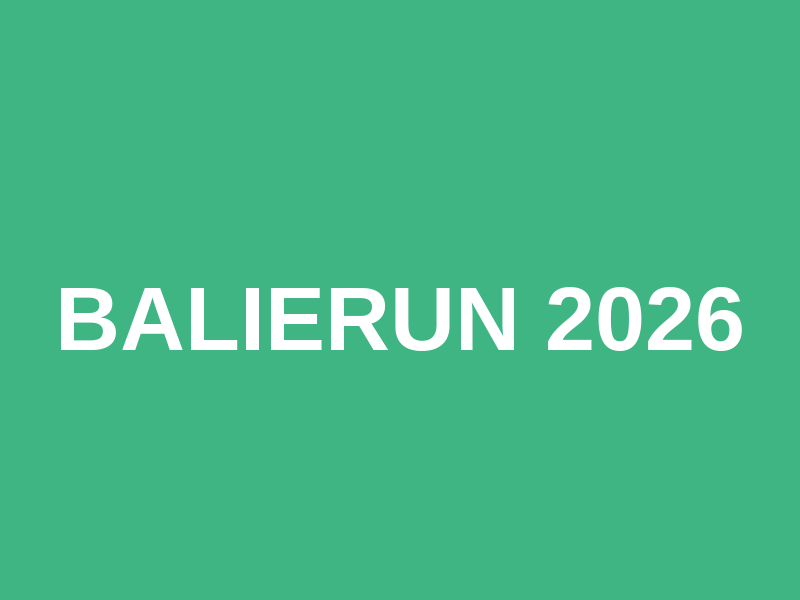 Balierun 2026 Logo