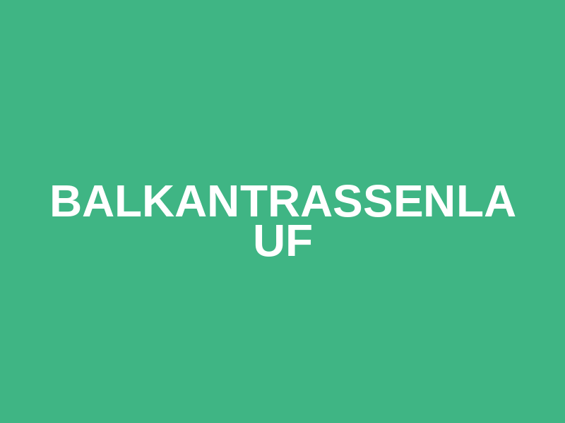 Balkantrassenlauf Logo