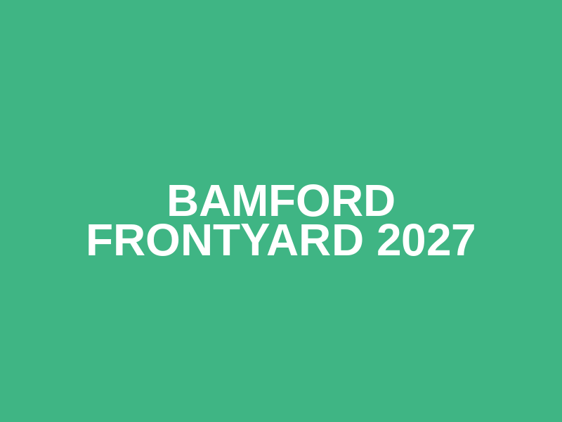 Bamford Frontyard 2027 Logo