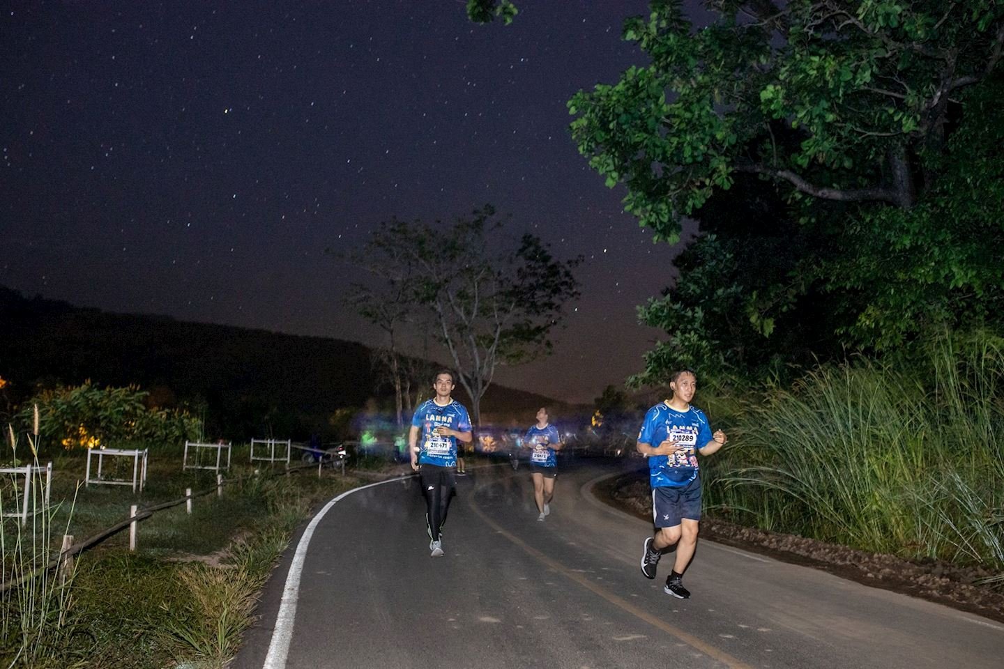 Bangkok Airways Chiang Mai Half Marathon Logo