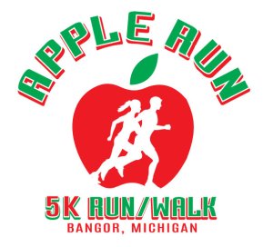 Bangor Apple Run 5K Run/Walk Logo