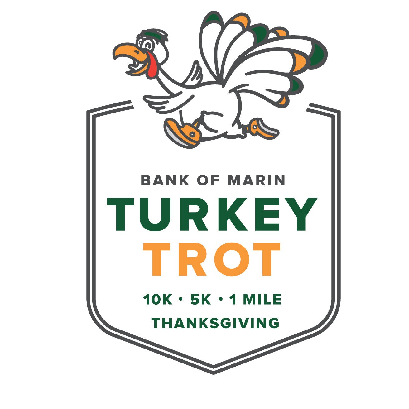 Bank of Marin Turkey Trot Logo