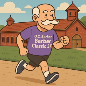 Barber Classic / Jeep Davis 5K and Fun Run Logo