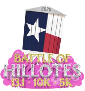 Battle of Hillotes: 13.1, 10K, 5K Logo