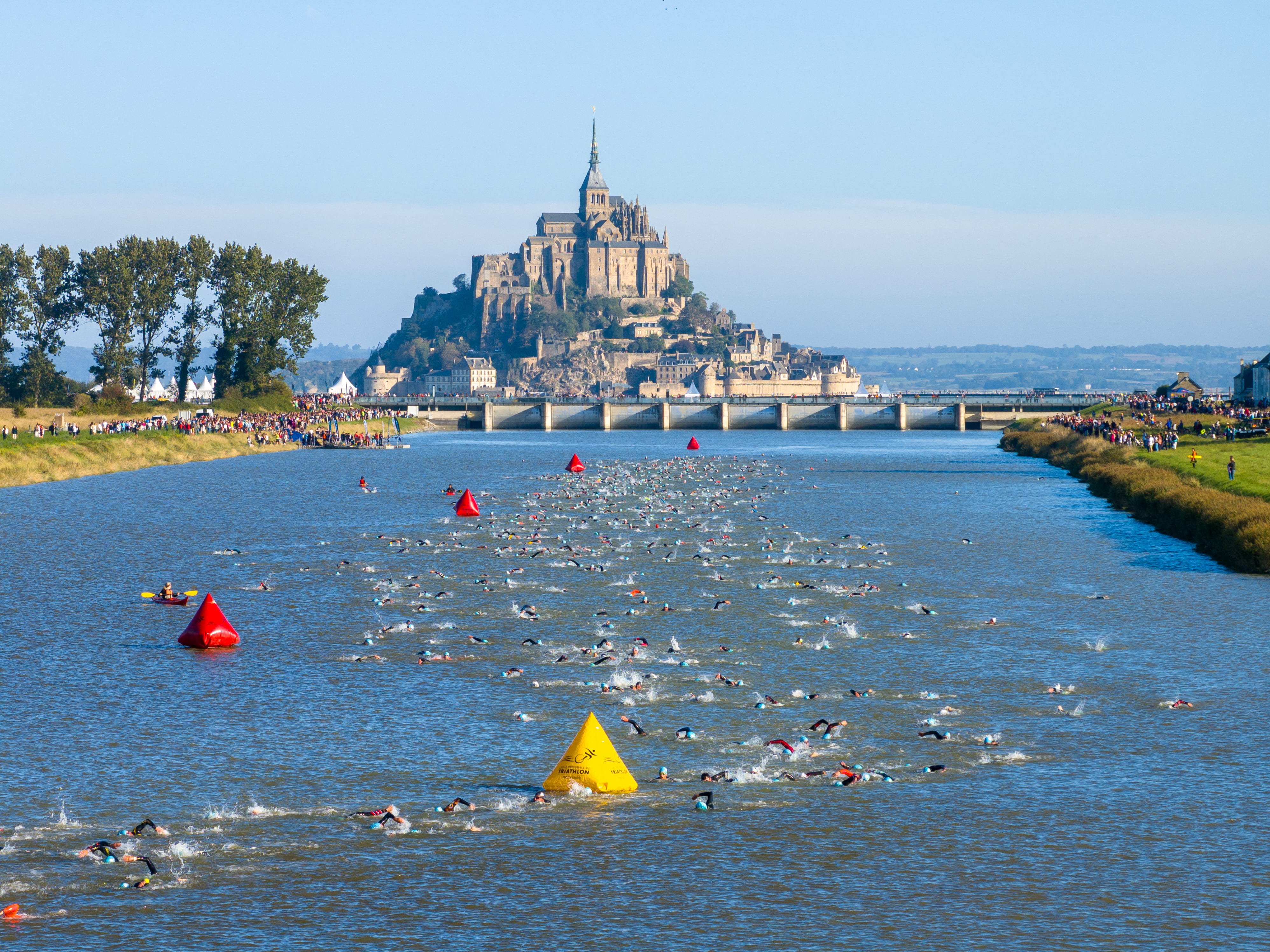 Bayman - Triathlon du Mont Saint-Michel 2026 Logo