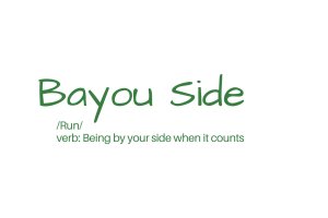 Bayou Side Run Logo