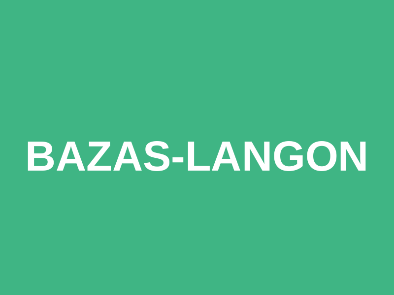 Bazas-Langon