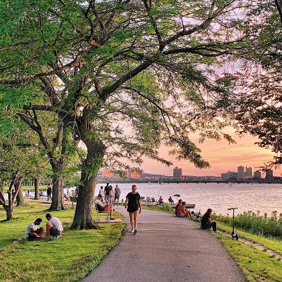 BC x BU: Hot Girl Walk Along the Esplanade