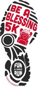 Be A Blessing 5K & 1M Fun Run Logo