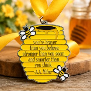 Be Brave Virtual Race – 1 Mile, 5K, 10K, Half Marathon & Marathon Logo