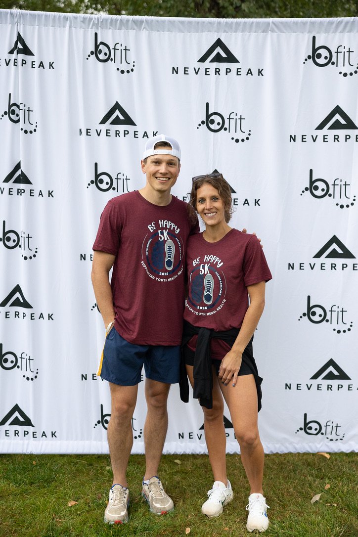 Be Happy 5K, 6th Annual Logo