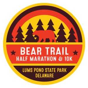 Bear Trail Half Marathon & 10K Logo