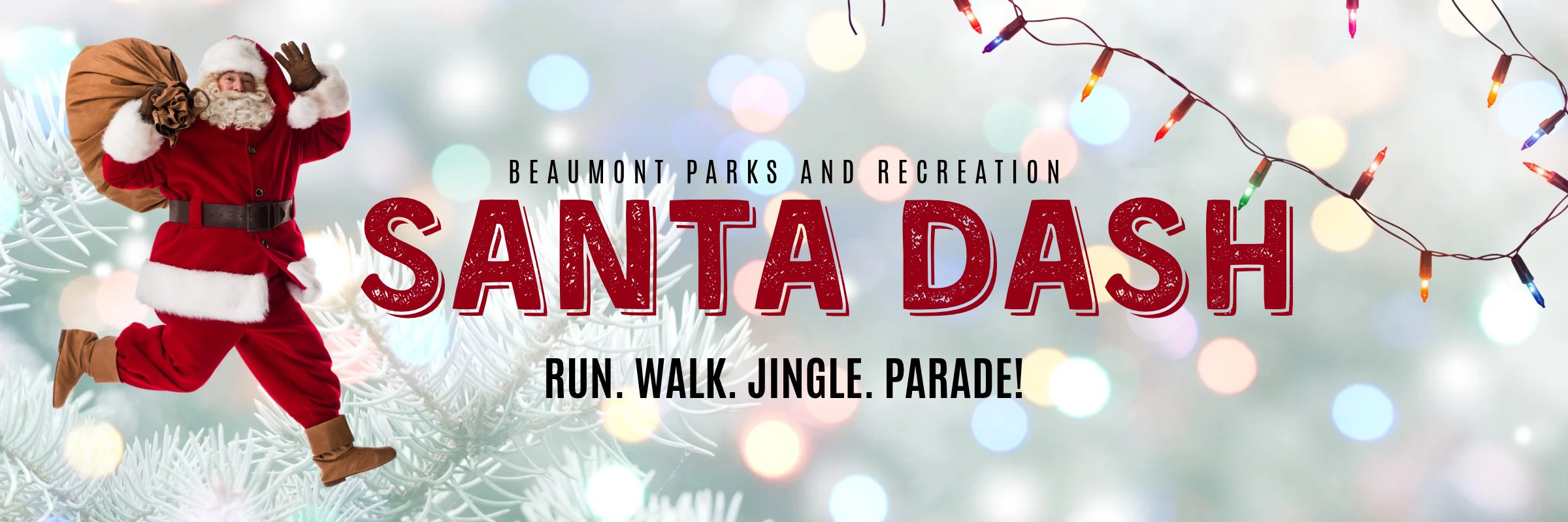 Beaumont Santa Dash Logo
